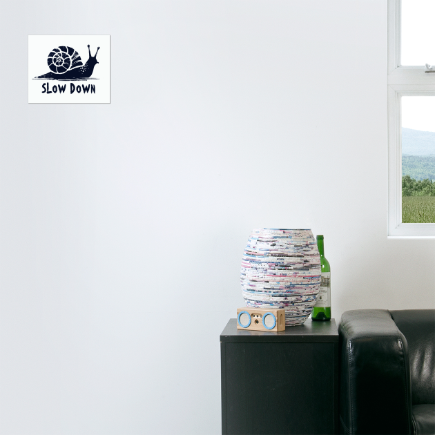 Slow Down-Snail by CreativeSage